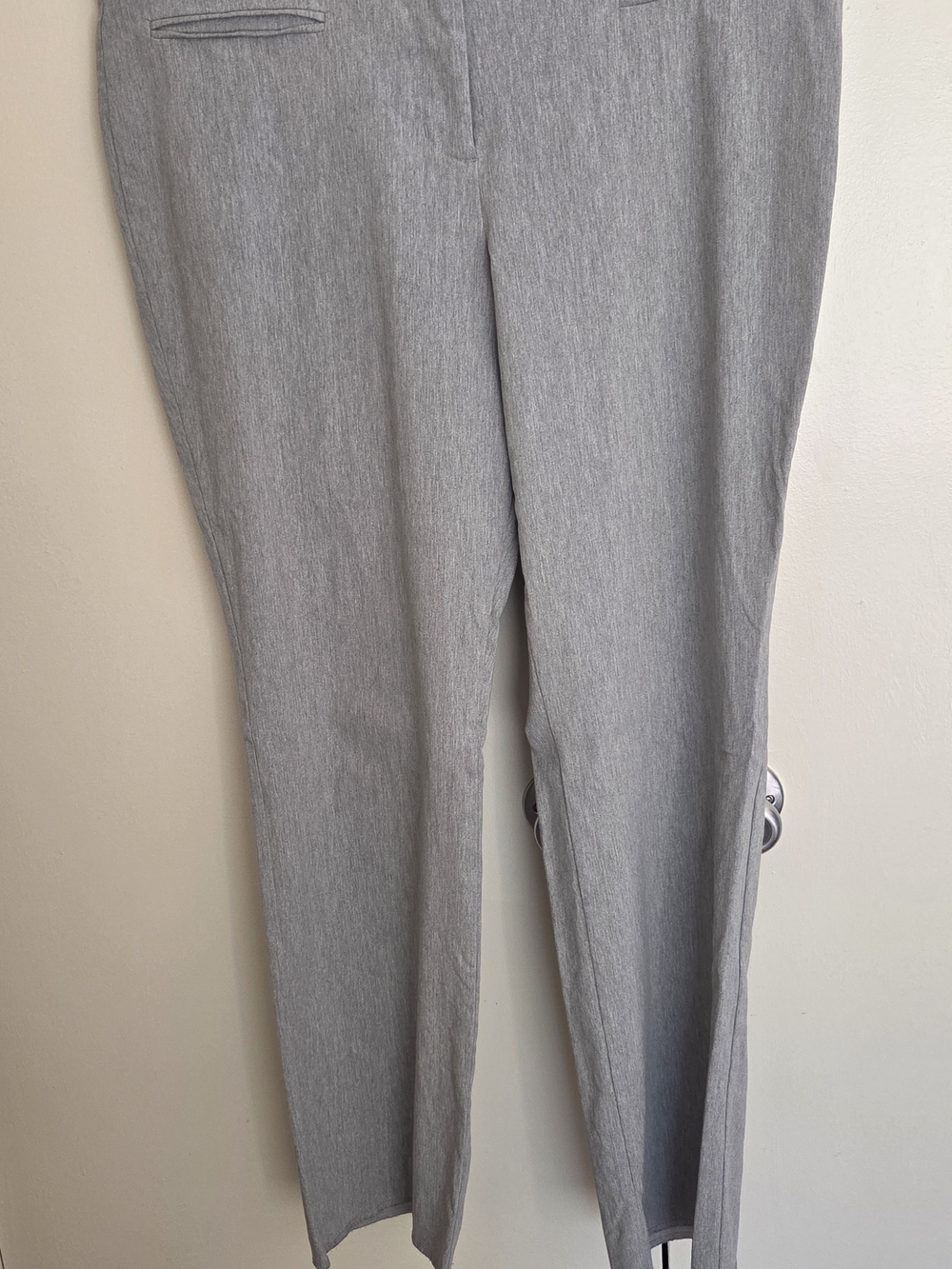 Gray Dress Pants - Classic Slim Fit